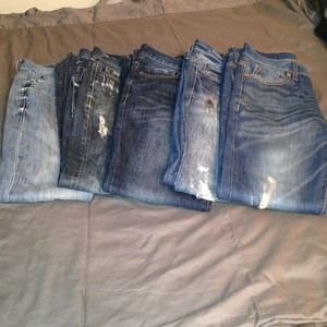 ✂Price Cut✂BUNDLE 5 pair of Men Aeropostale Jeans