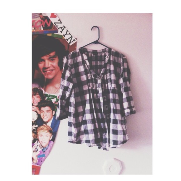 Plaid long sleeve