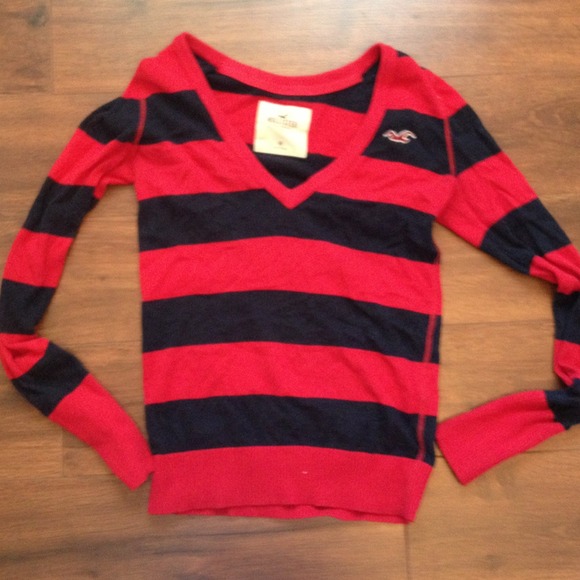 Hollister striped sweater
