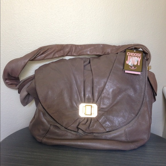 Juicy couture leather handbag
