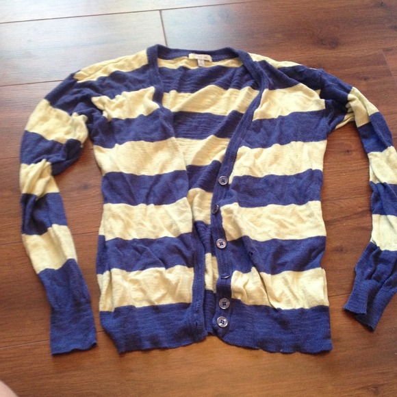 Striped cardigan