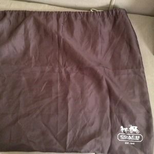COACH dust bag  excelent condition