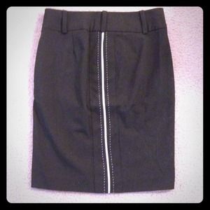 Bebe pencil skirt with front slit sz 2