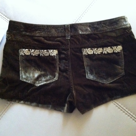 Free People "Moss Combo" Embellished Shorts - Picture 2 of 4