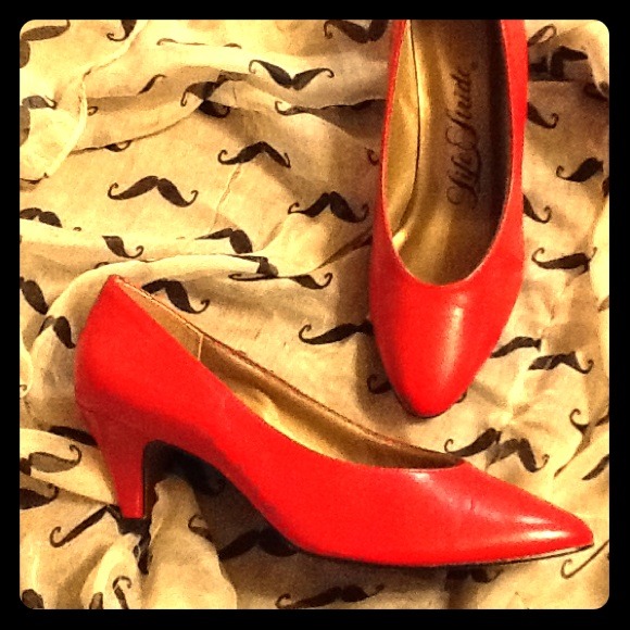 TRADE with cj! Red Hot Vintage Heels