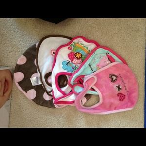 Pack of baby bibs