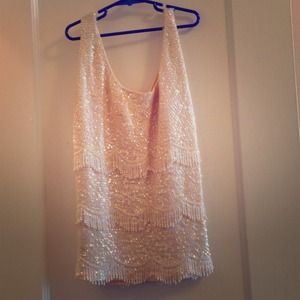 Vintage sequined top