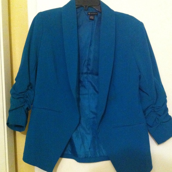 Turquoise blazer