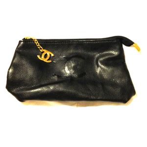 CC fashion make up bag. NEW! w/ dust bag
