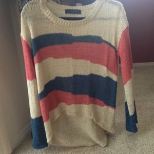 High low sweater