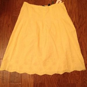 Flirty Yellow Skirt