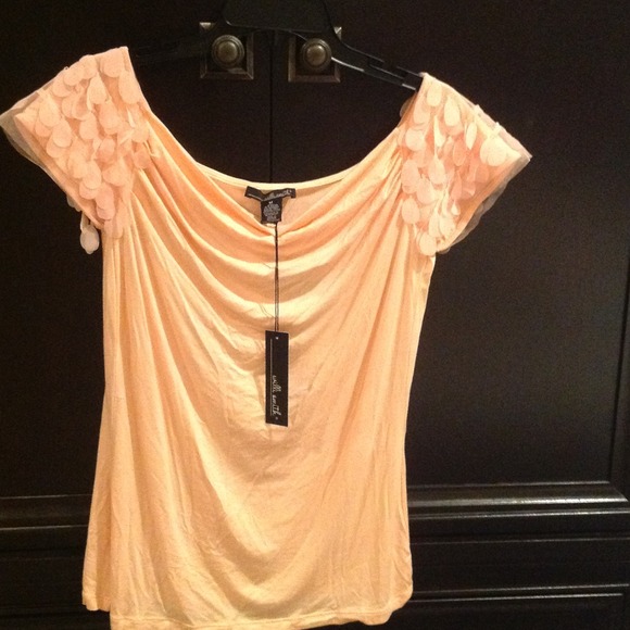 Willi Smith blouse peach