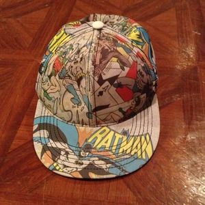DC comics Batman fitted hat one-size-fits-most
