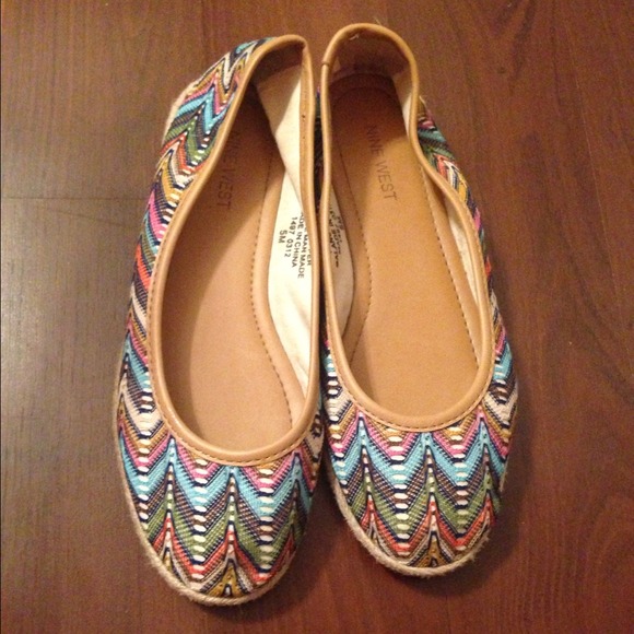 Nine West flats.