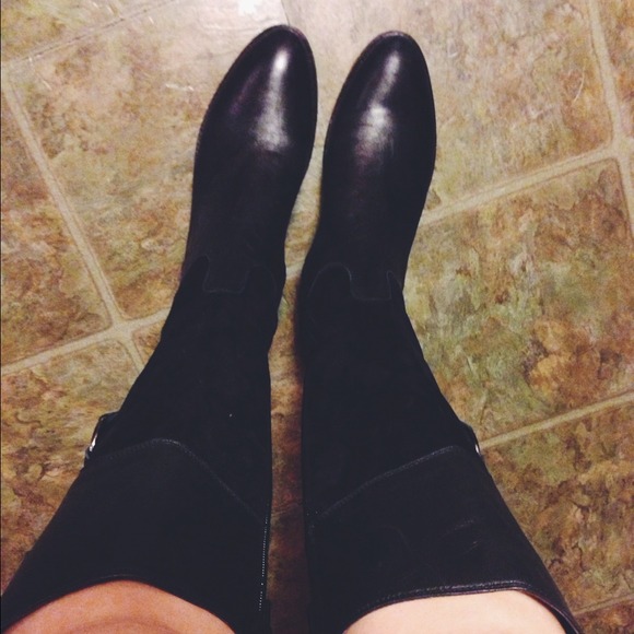 Attilio Gusti Leombruni Black Leather Boots - NEW - Picture 2 of 2