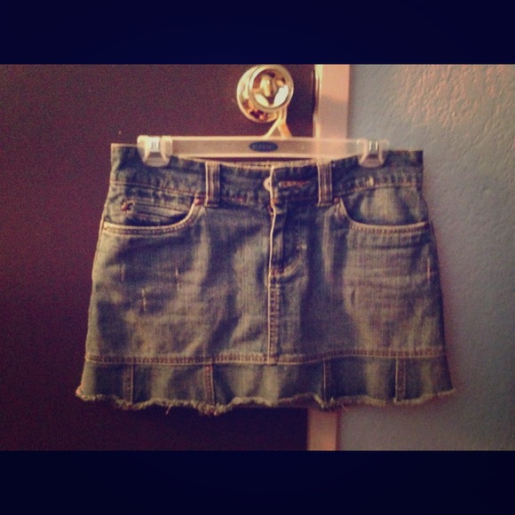 Denim skirt