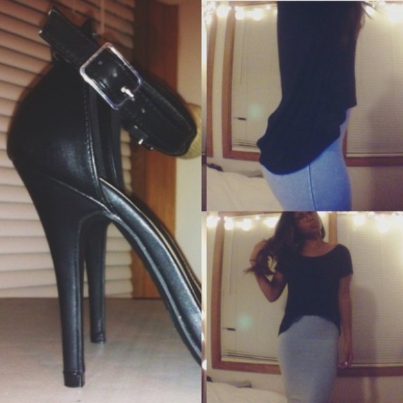 BUNDLE STRAP HEEL/BM OPEN BACK SHIRT