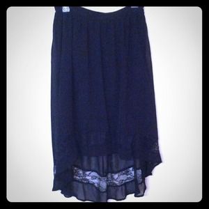 High low skirt