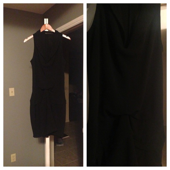 Black dress from Zara.