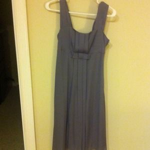 Grey cocktail dress