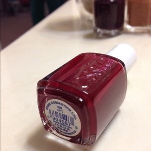 Essie Up's nail polish And velvet voyeur.