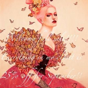 Everything is on sale!!