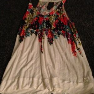 AE flowy tank floral