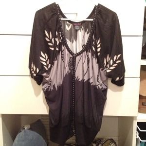 Black and grey sweater shirt from Nordstroms!