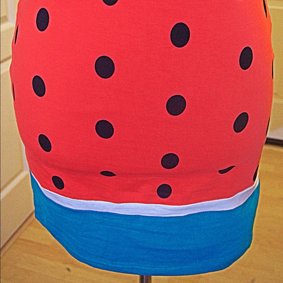 NWOT Watermelon Dress - Picture 3 of 3