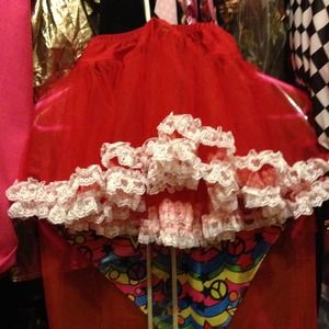 Chiffon petty-coat skirt