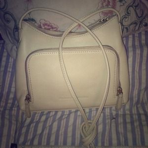 Leather cross body bag