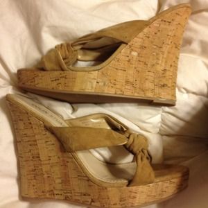 Tan wedges