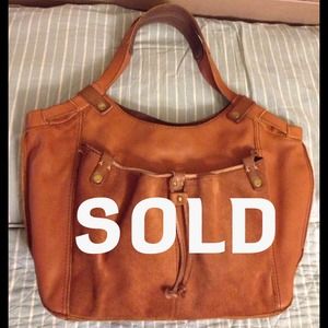==SOLD== Lucky Brand Leather Handbag