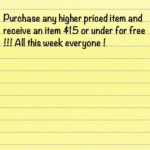 Happy Poshing ! Free items !