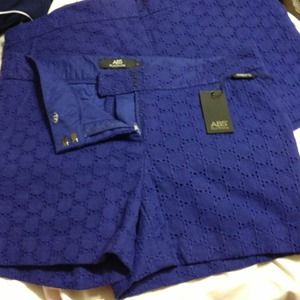 NWT ABS platinum blue shorts