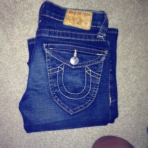 True religion jeans- practically new