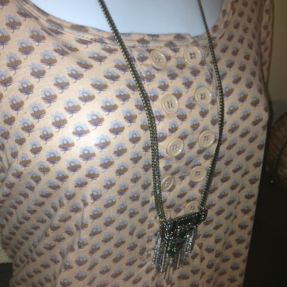 SOLD!!! MARC BY MARC JACOBS Pink Printed l/s Top - Picture 2 of 4