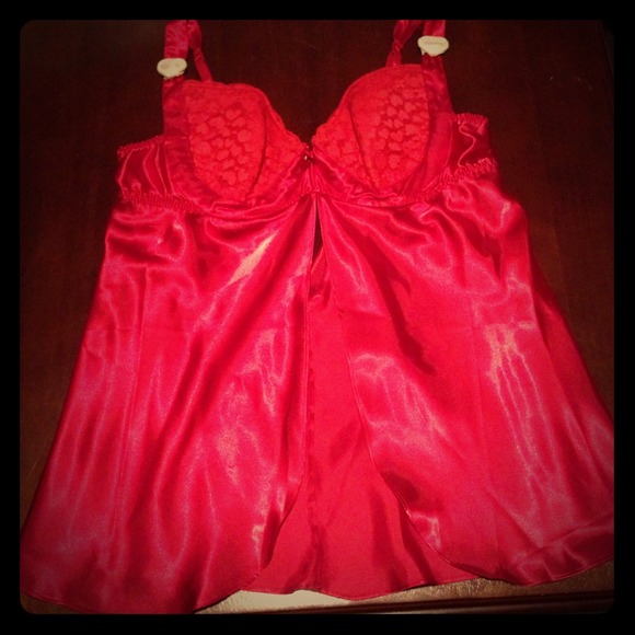💲SALE❗️Red Lingerie Teddy Nighty Babydoll