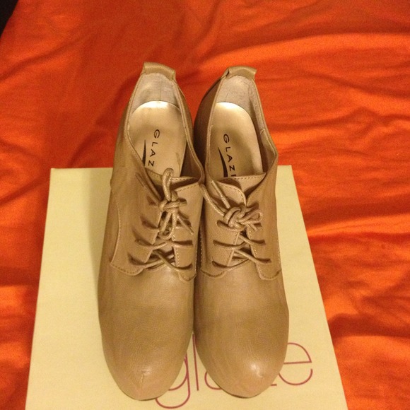 Lace Up Chunky Booties.