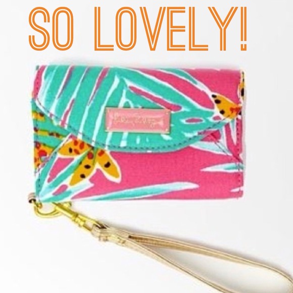 🚫SOLD🚫 Lilly Pulitzer Ring Me Up iPhone Wristlet