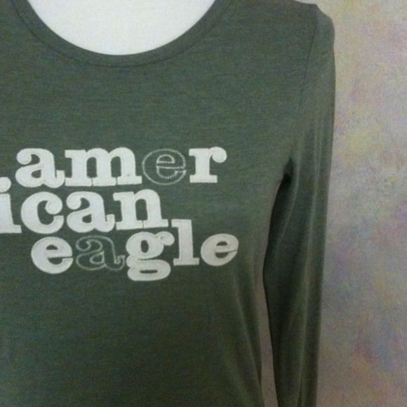 AE long skewed graphic tee - Picture 1 of 2