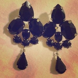 Black earrings