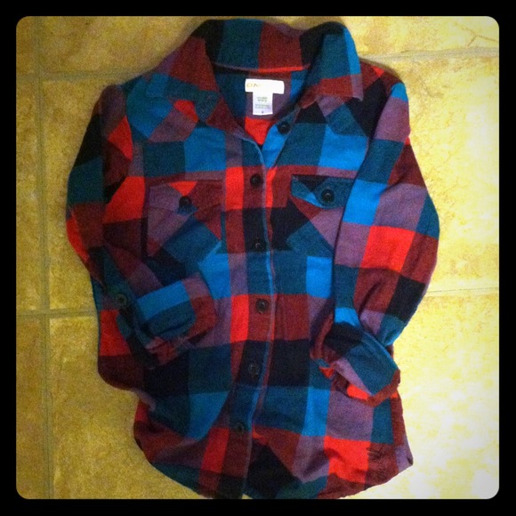 ❌SOLD❌ Adorable Plaid Button Down - O'Neill
