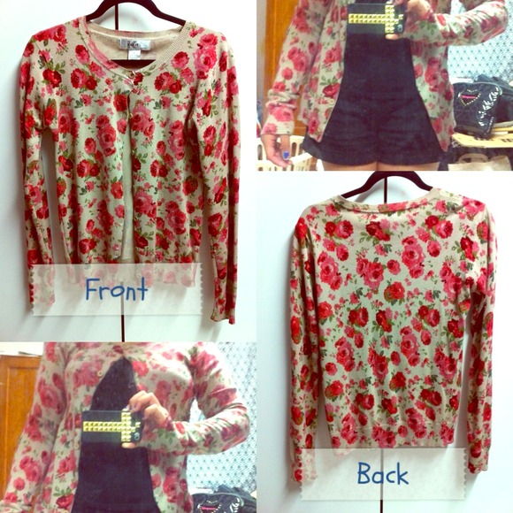 🌷🌹 Floral Cardigan 🌹🌷
