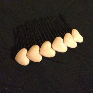 Pink heart style hair thing