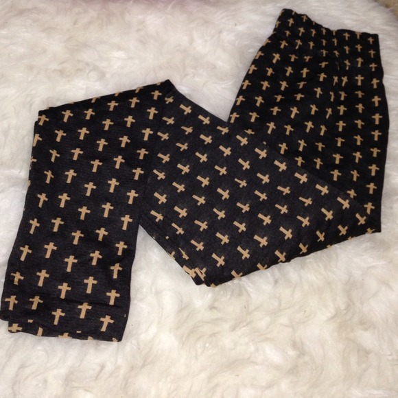 Cross leggings