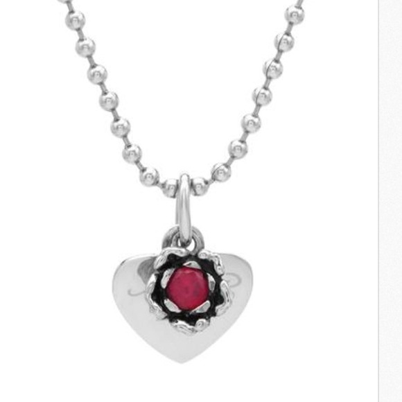 Ed Hardy  Genuine Ruby Necklace