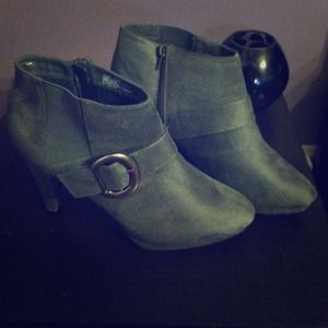 Gray Lane Bryant Bootie
