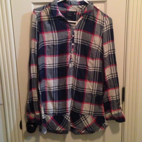 ❌TRADE❌ to jw412 American Eagle flannel top