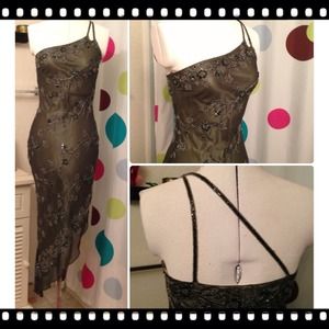 📦Traded📦Silk Beaded Gown & Pants